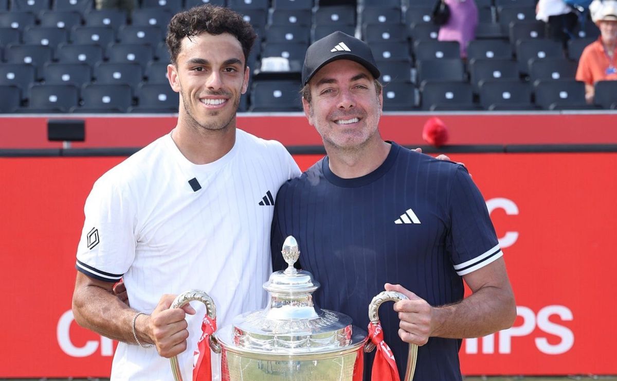 En solo 7 días: Nicolás Massú celebra primer título como entrenador de Fran Cerúndolo