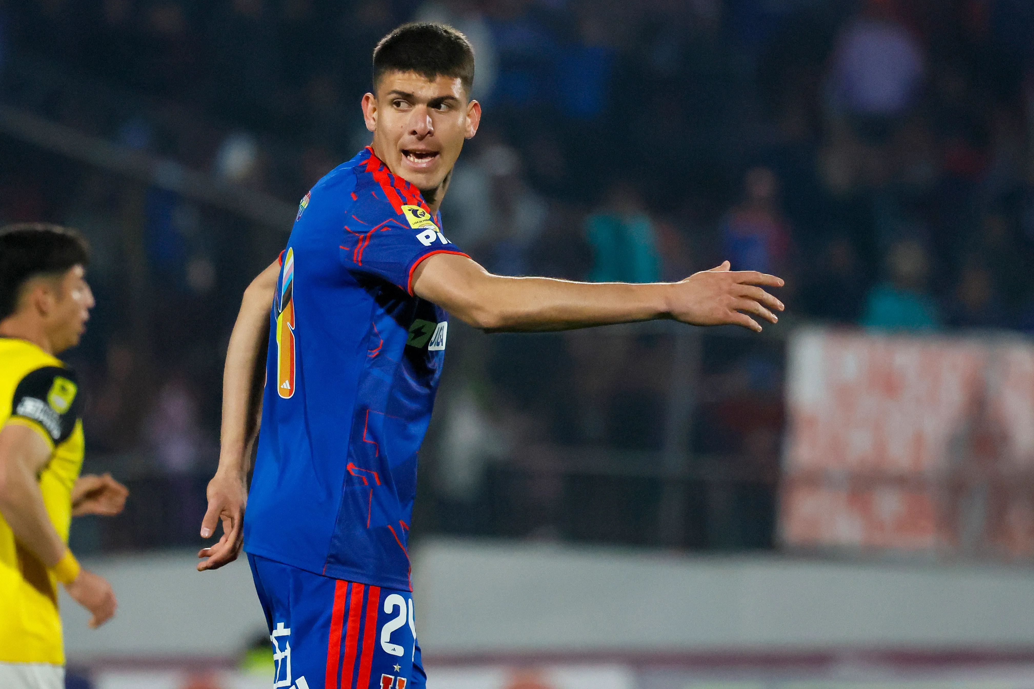 Lucas Romero duró apenas un semestre y días en Universidad de Chile. (Andrés Piña/Photosport).