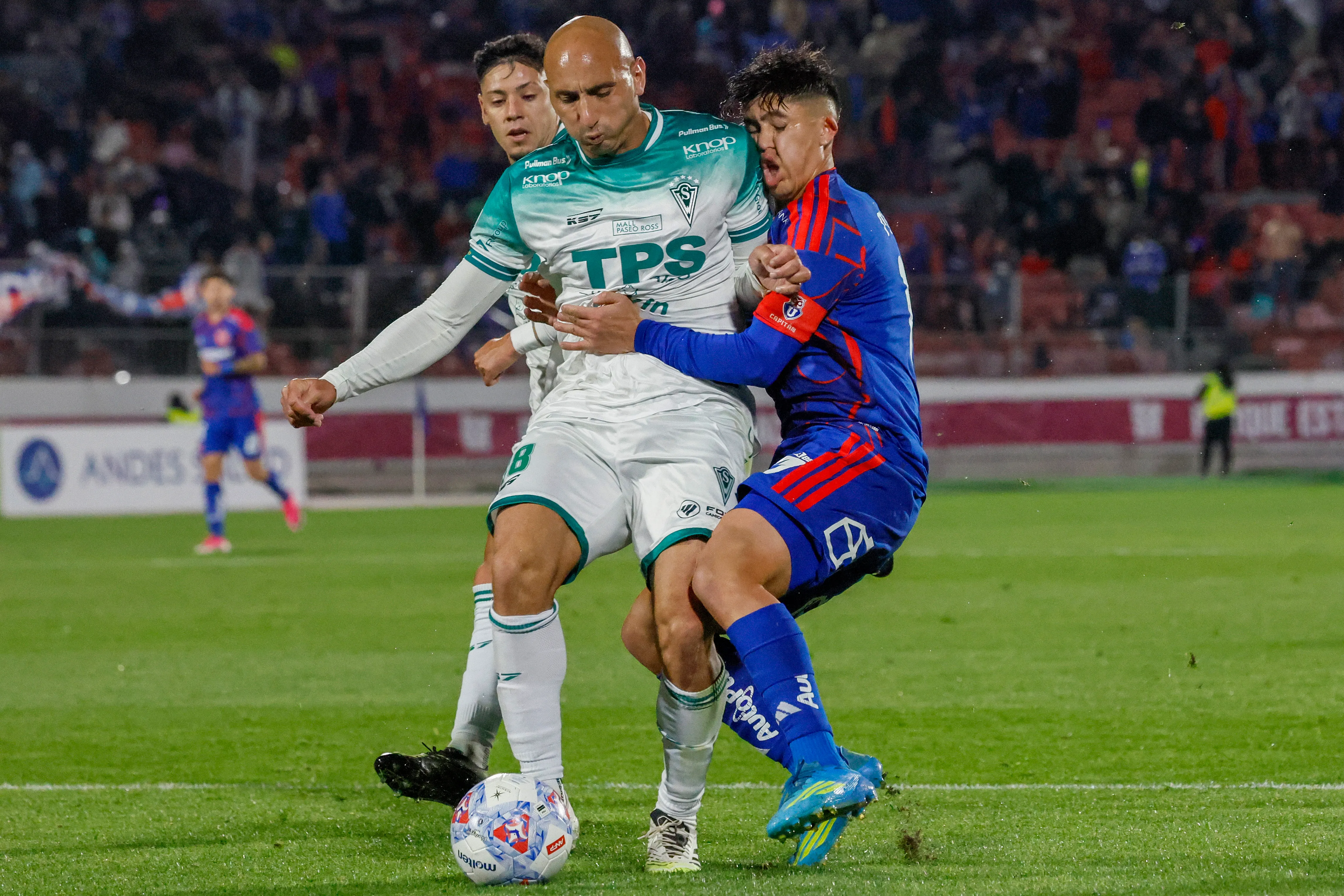 Marcelo Morales fue de los mejores de la U ante Wanderers | Photosport