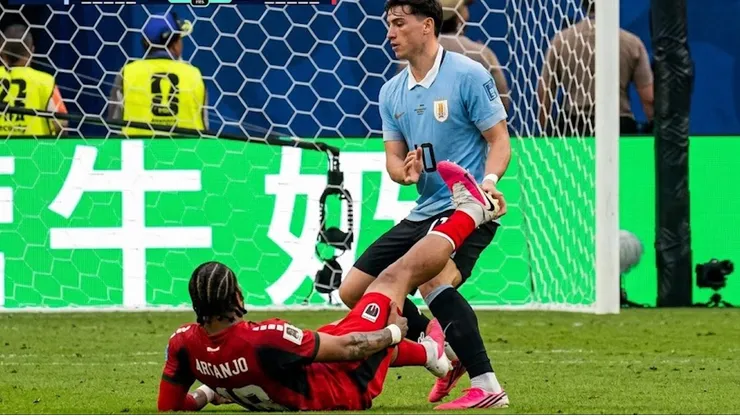 Fede Viñas protagonizó la insólita jugada ante Cabo Verde