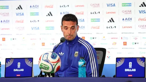 Lionel Scaloni le respondió a Carlo Ancelotti.