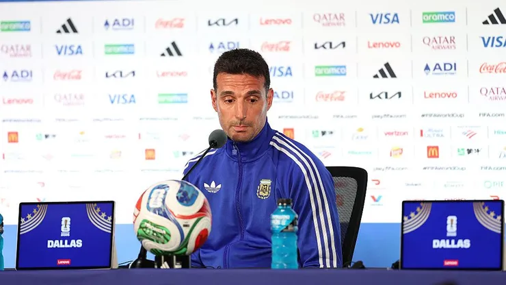 Lionel Scaloni le respondió a Carlo Ancelotti.