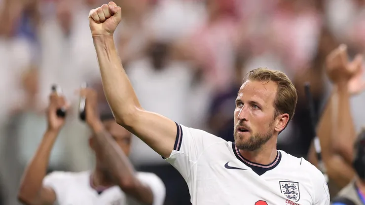 Harry Kane anotó dos goles en el triunfo ante Croacia.