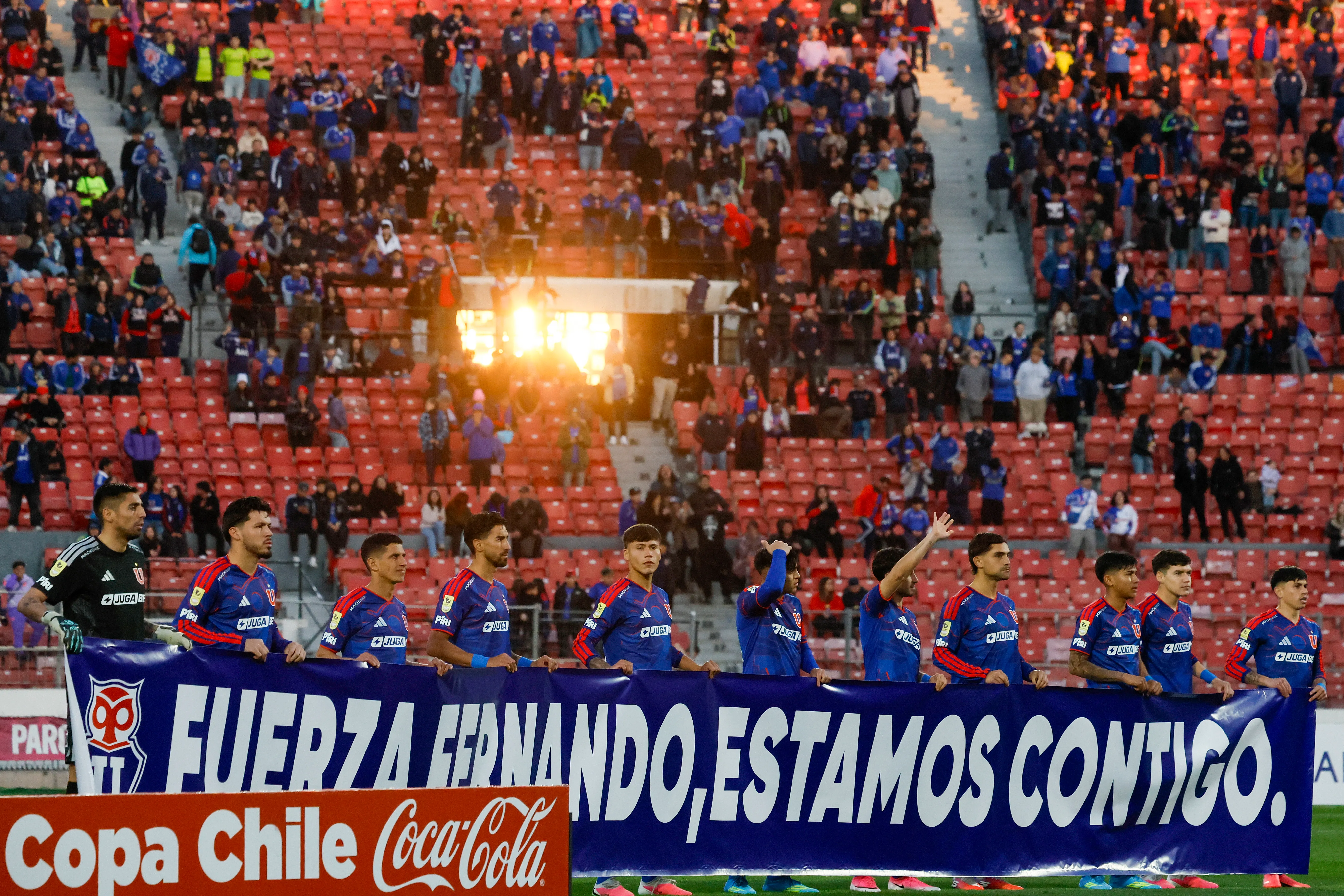 U. de Chile celebra la buena noticia de Fernando Gago | Photosport
