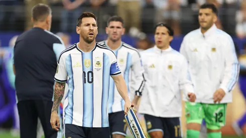 Lionel Messi perdió un penal ante Austria.