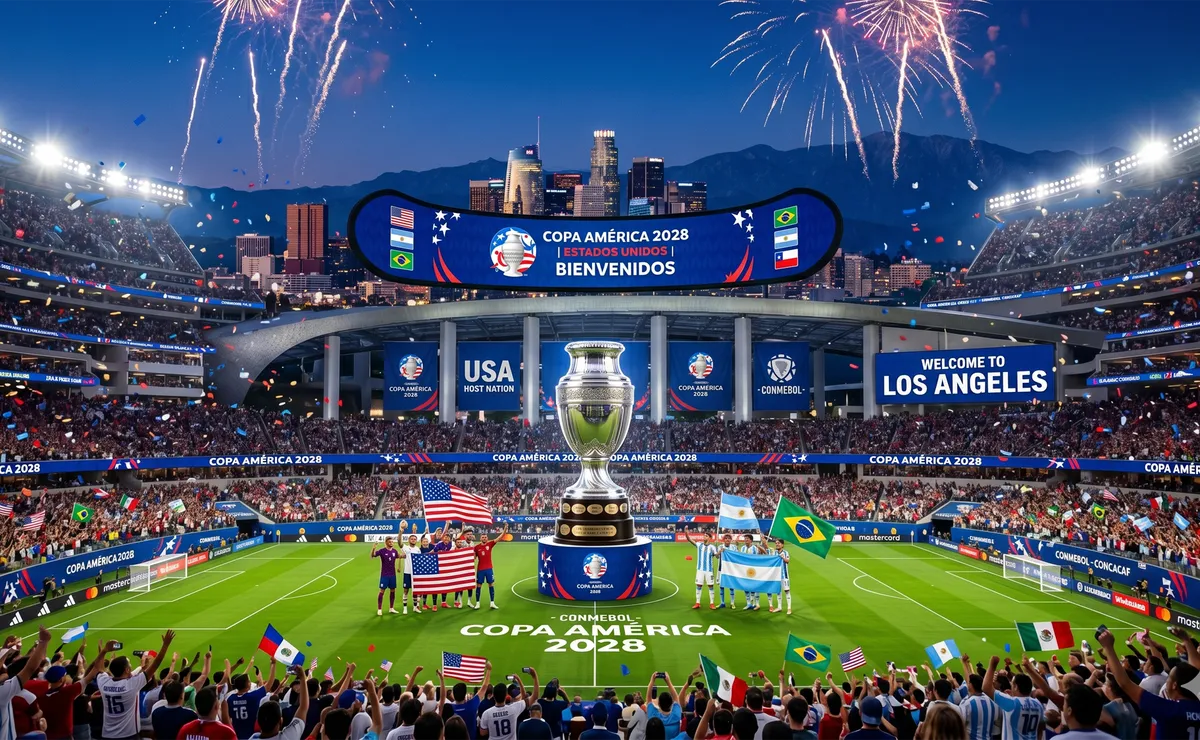 Conmebol cerca de acordar sede 2028 de Copa América en EE.UU.