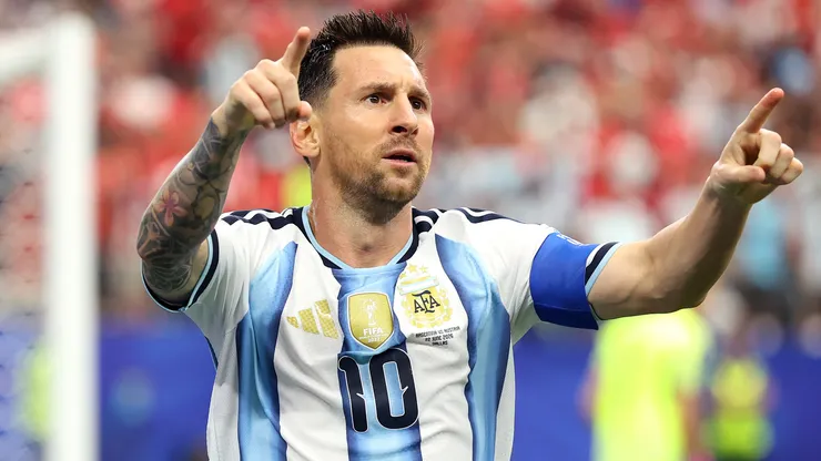 Messi llegó a 18 goles en la historia del Mundial.