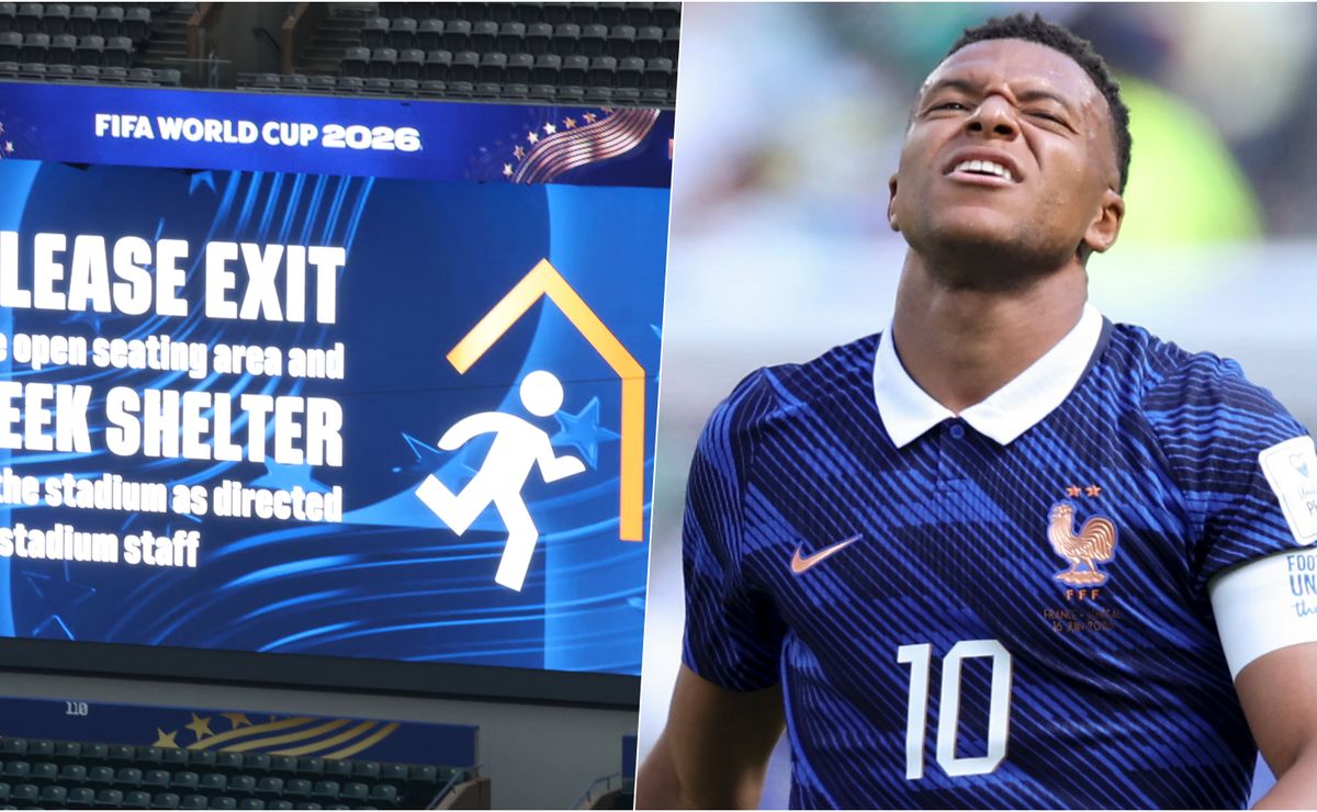 Alerta en el Mundial 2026: tormenta eléctrica amenaza el partido Francia vs Irak