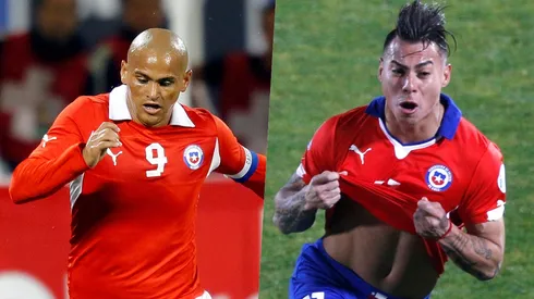 Suazo y Vargas le dieron muchas alegrías a la selección chilena.