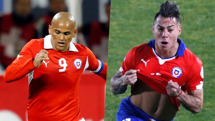 Suazo y Vargas le dieron muchas alegrías a la selección chilena.
