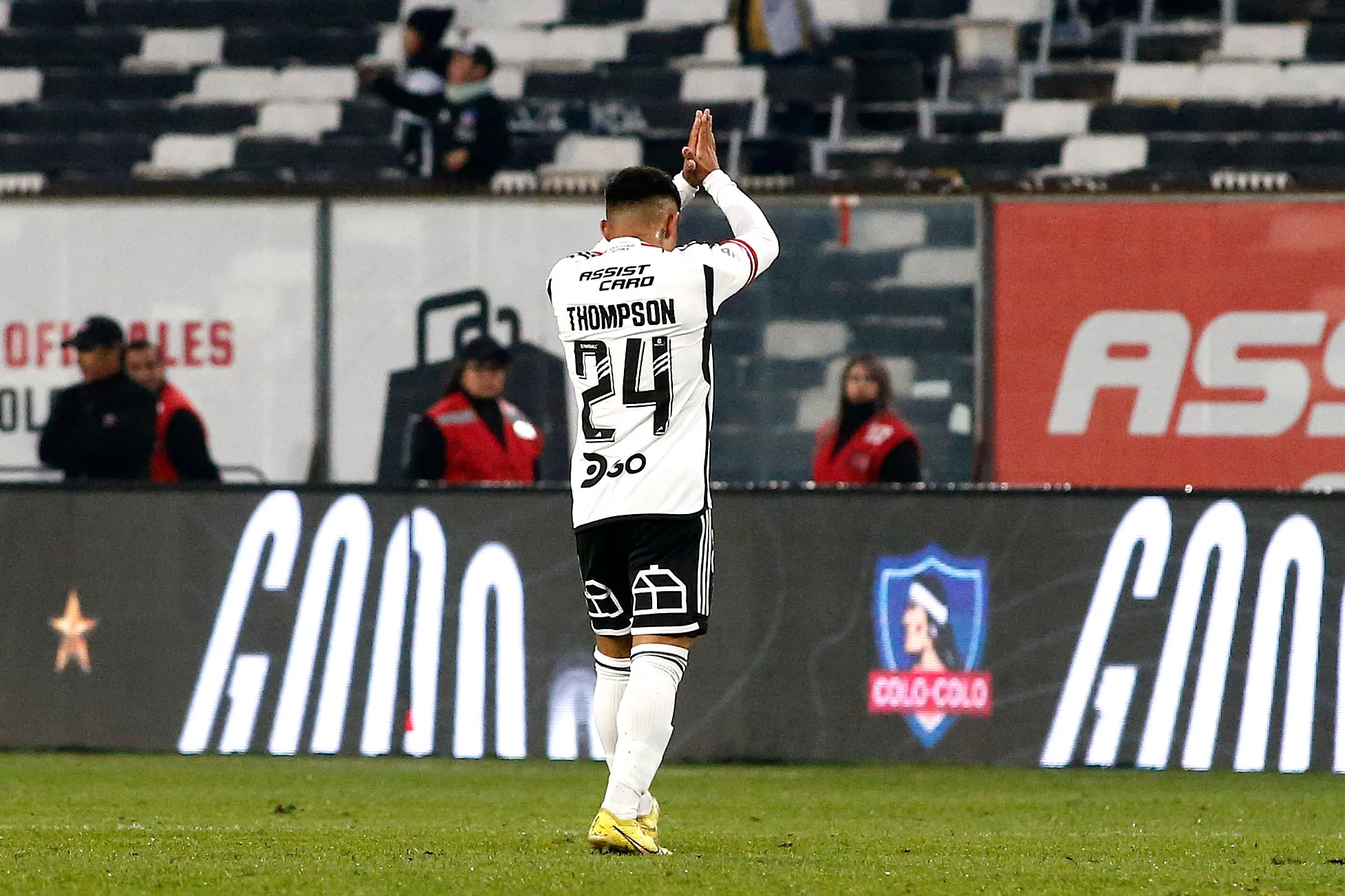 Jordhy Thompson puede tener su esperada revancha en Colo Colo. Foto: Photosport.