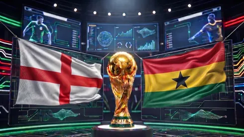 Inglaterra enfrenta a Ghana por la segunda fecha del Grupo L.