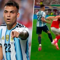 ¿Y el VAR? Chuleta mala leche de Lautaro Martínez desata polémica