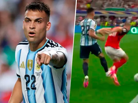 ¿Y el VAR? Chuleta mala leche de Lautaro Martínez desata polémica