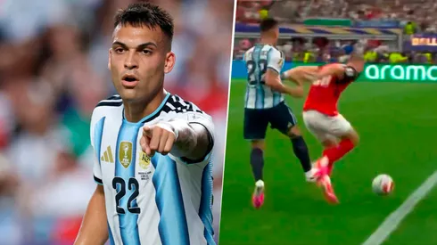 La patada de Lautaro Martínez desató ola de críticas