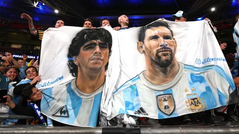 Maradona y Messi despiertan pasión entre los argentinos