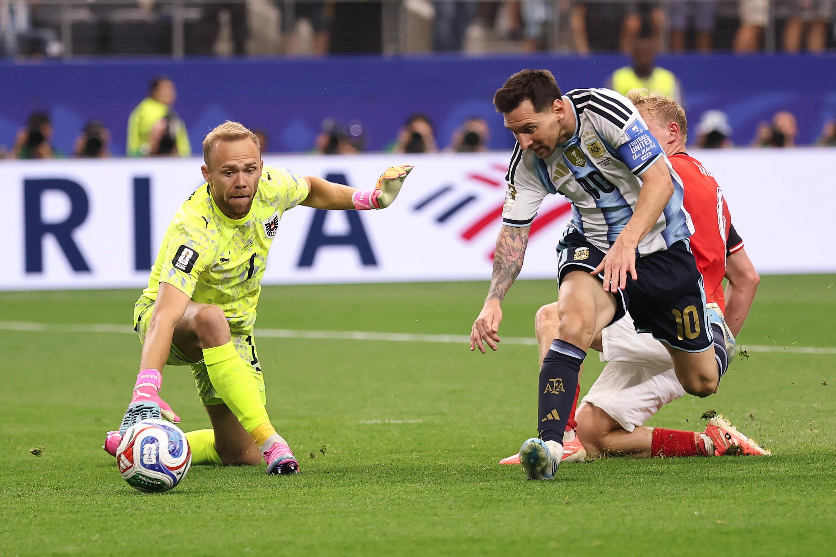 Lionel Messi sigue rompiéndola con Argentina en este Mundial 2026. | Foto: Getty Images.
