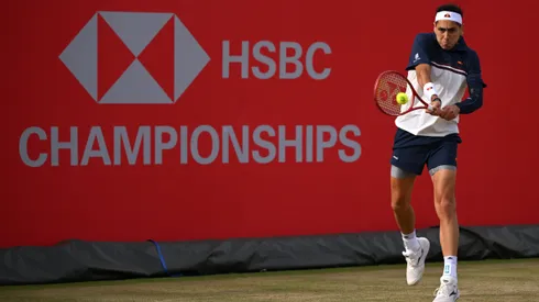 Alejandro Tabilo no pudo ganar en pasto antes de Wimbledon.