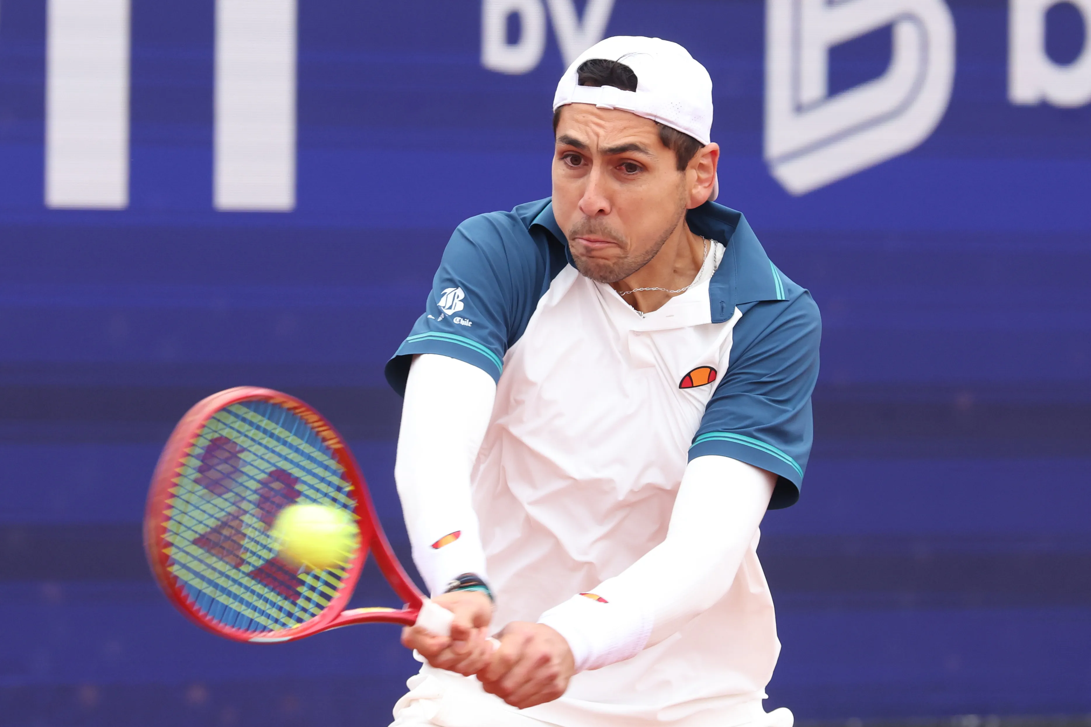 Alejandro Tabilo no ganó ningún partido en césped. (Photo by Alexander Hassenstein/Getty Images for BMW)