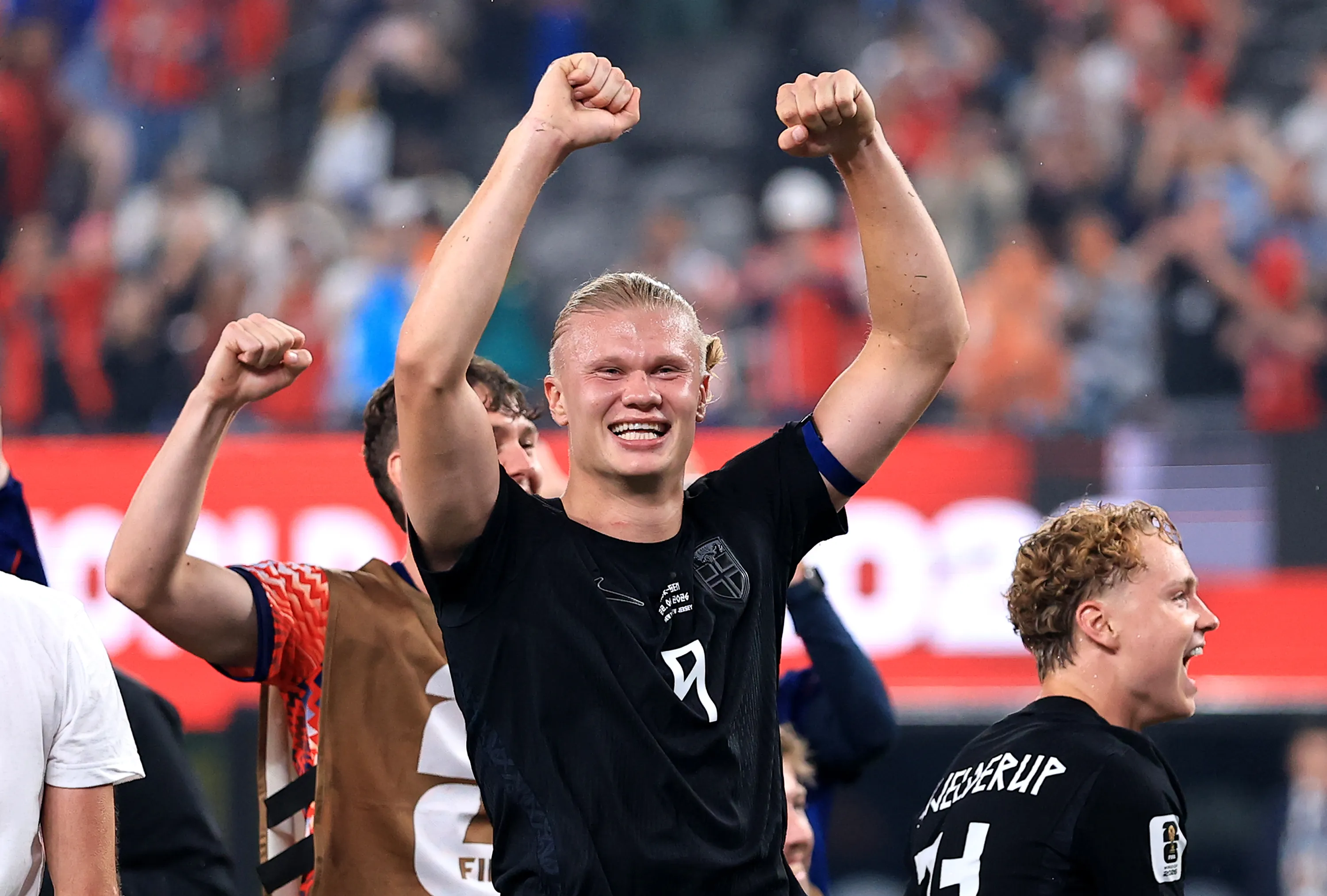 El mundo del fútbol parece feliz, cuando Haaland es feliz | Getty Images