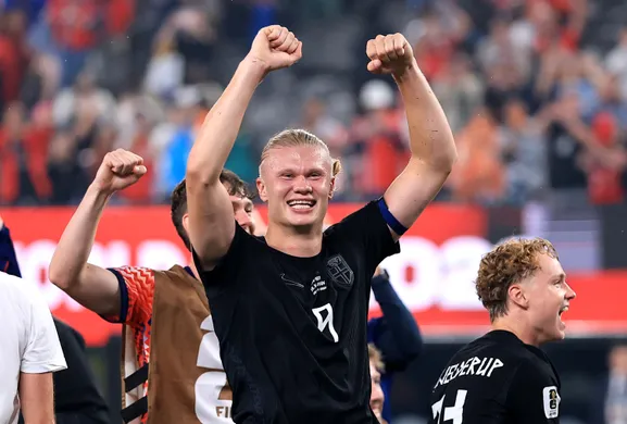 Erling Haaland llega como la figura del conjunto vikingo – Getty