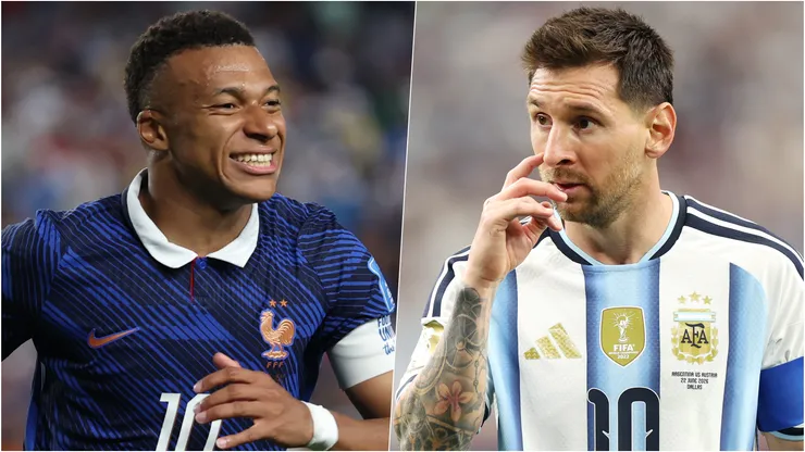 Kylian Mbappé habló de la competencia goleadora con Lionel Messi