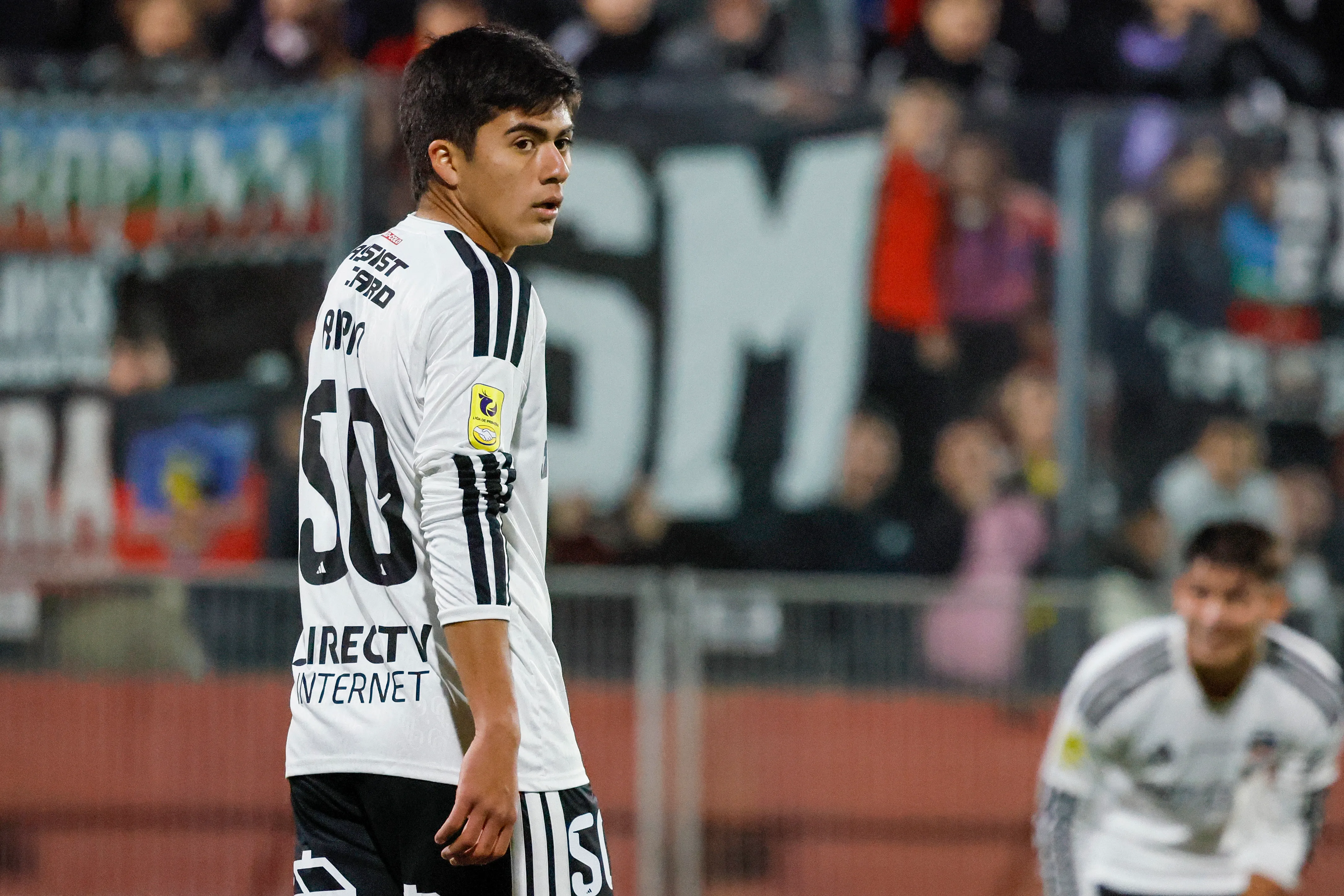 Otra imagen de Felipe Raipán en su inolvidable debut frente a Recoleta. (Andres Pina/Photosport).