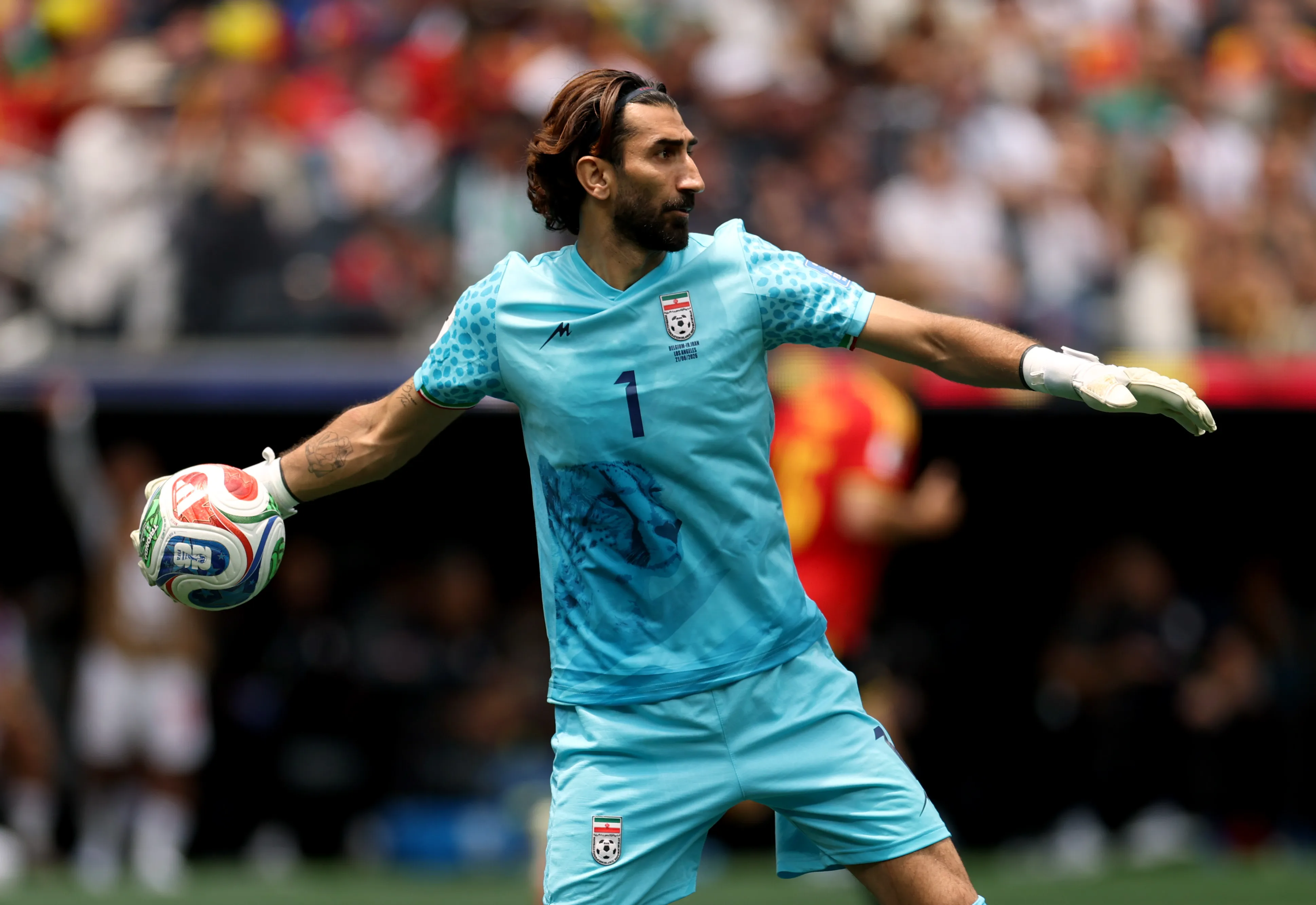 El portero iraní se transformó, prácticamente, en un héroe nacional, al tapar todo lo que Bélgica intentó en la igualdad 0-0 entre ambas selecciones | Getty Images