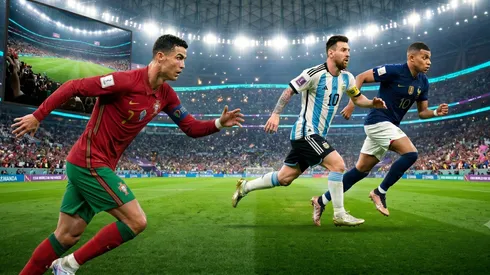 Cristiano Ronaldo quiere pelear el cetro de goleador de los mundiales.