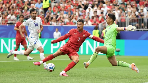 Cristiano Ronaldo se lució ante Uzbekistán