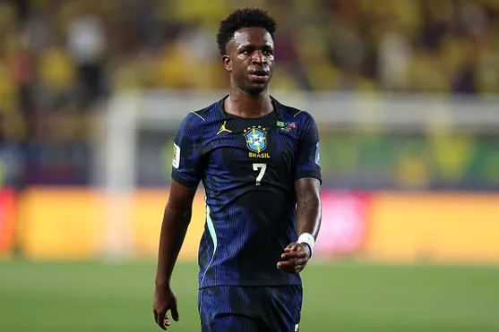 Vinicius Jr fue parte del triunfo de Brasil con Haití y espera repetir la hazaña con Escocia – Getty