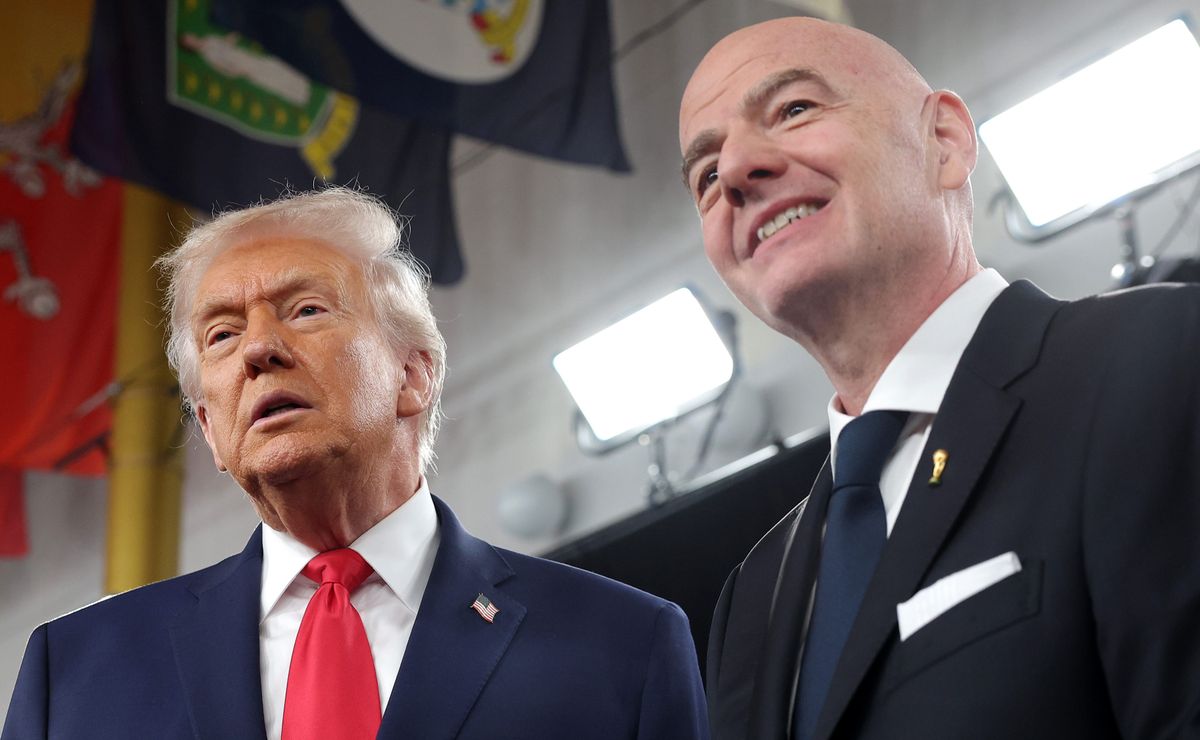 Gianni Infantino confirma que Donald Trump entregará el trofeo de campeón del Mundial 2026