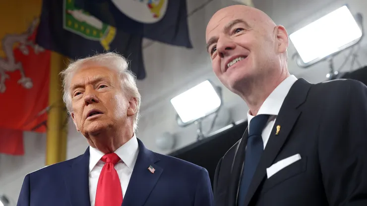 Trump e Infantino estarán juntos en el duelo final.
