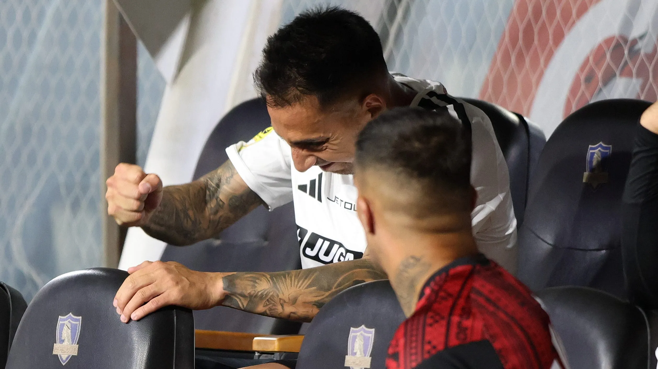 Javier Correa recibió un duro castigo en Colo Colo.