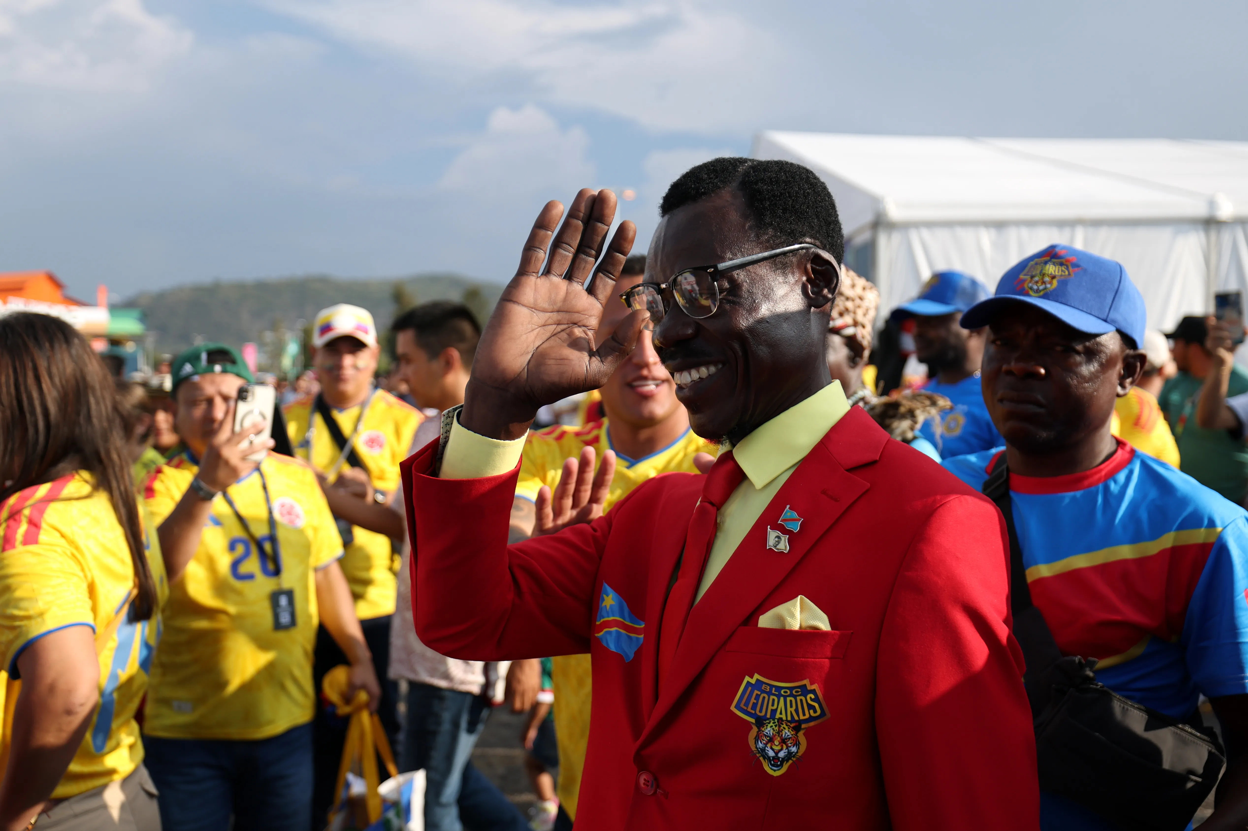 Lumumba Vea no le falla a RD Congo. Imagen: Getty