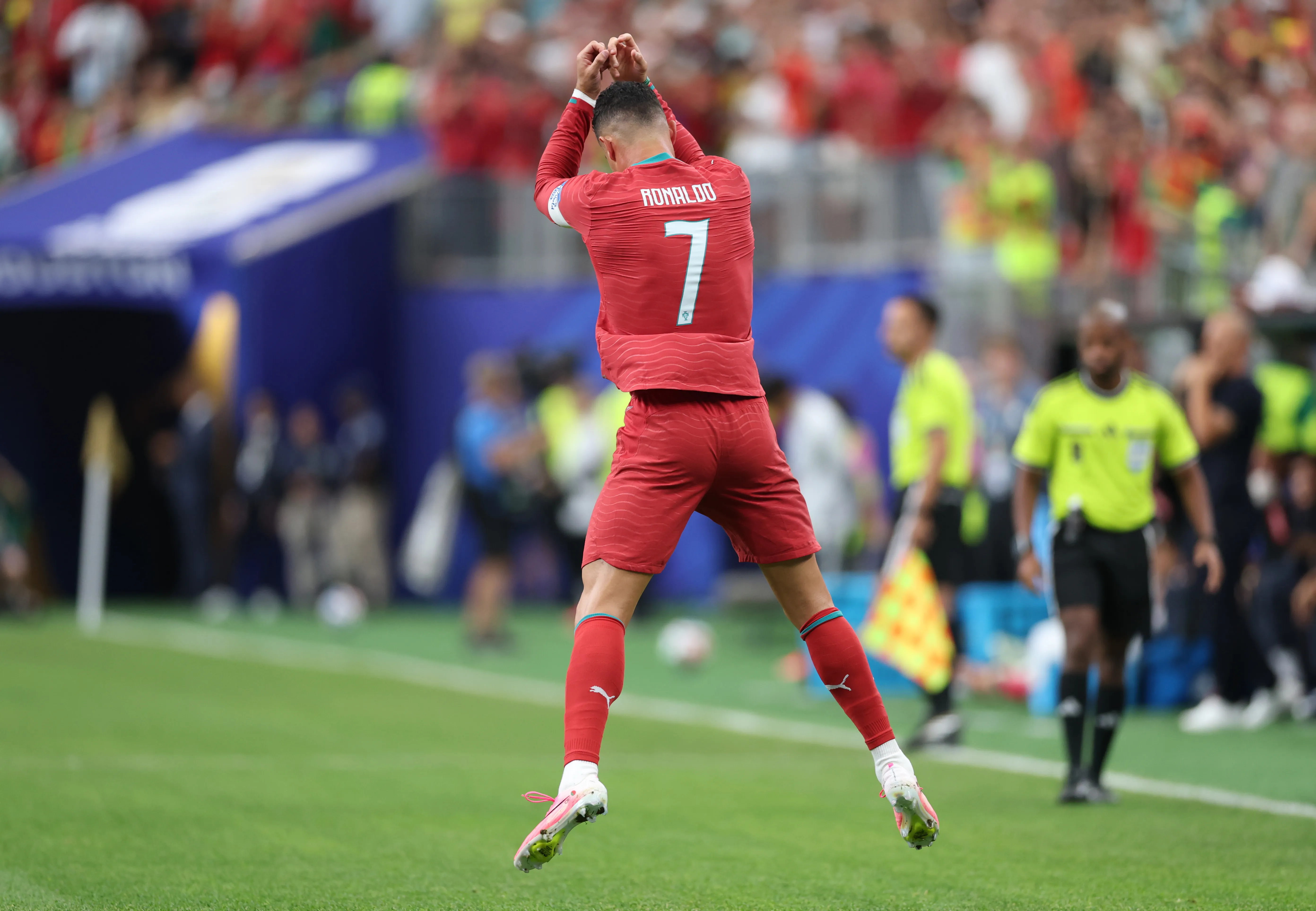 Dos goles y un récord: Cristiano Ronaldo logró lo que muchos dudaban. CR7 era el protagonista de la generación de cracks que aún no brillaba. Y lo hizo | Getty Images