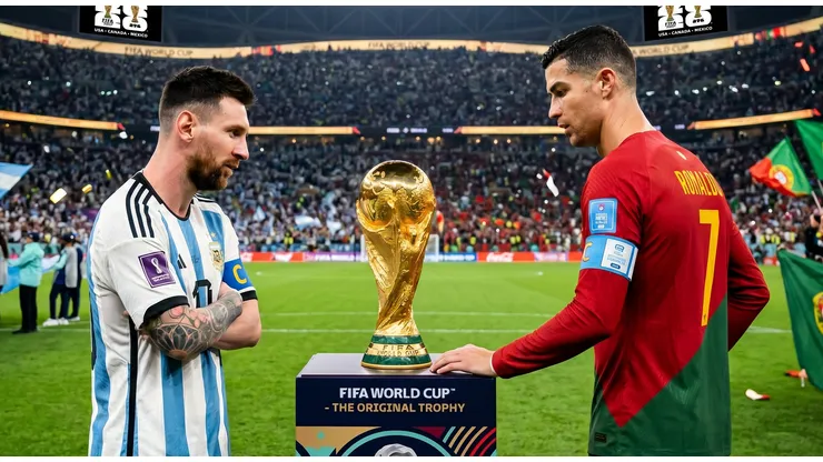 Sería épico: una final entre Messi y Cristiano Ronaldo
