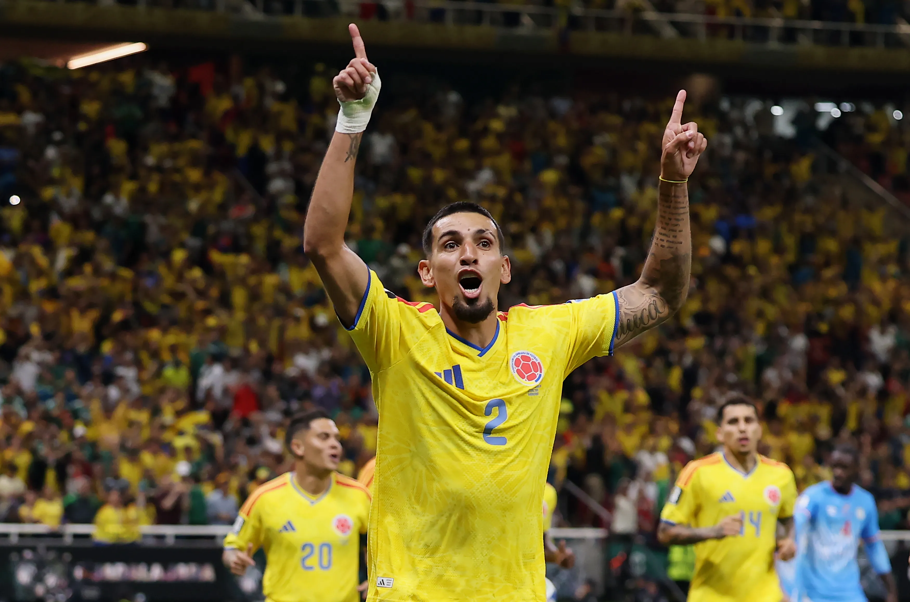 Dos triunfos suma Colombia en este Copa del Mundo: ante Uzbekistán y ante RD Congo | Getty Images