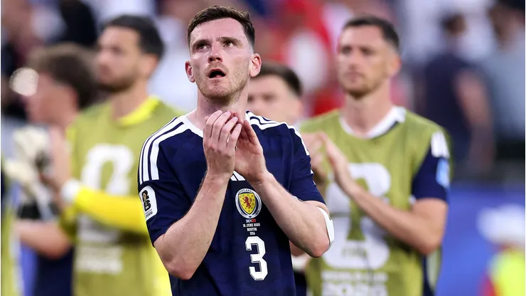 Andrew Robertson, capitán de Escocia y lateral izquierdo del Liverpool.