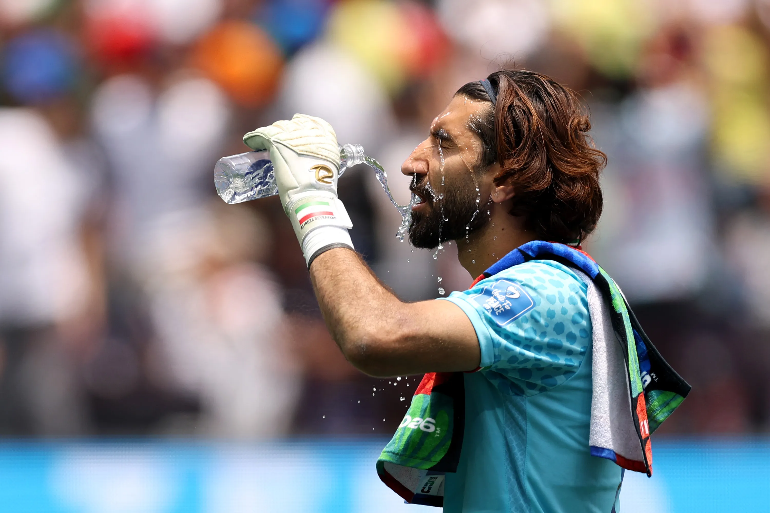 La actuación de Alireza Beiranvand emocionó a Fernando Solabarrieta. Imagen: Getty
