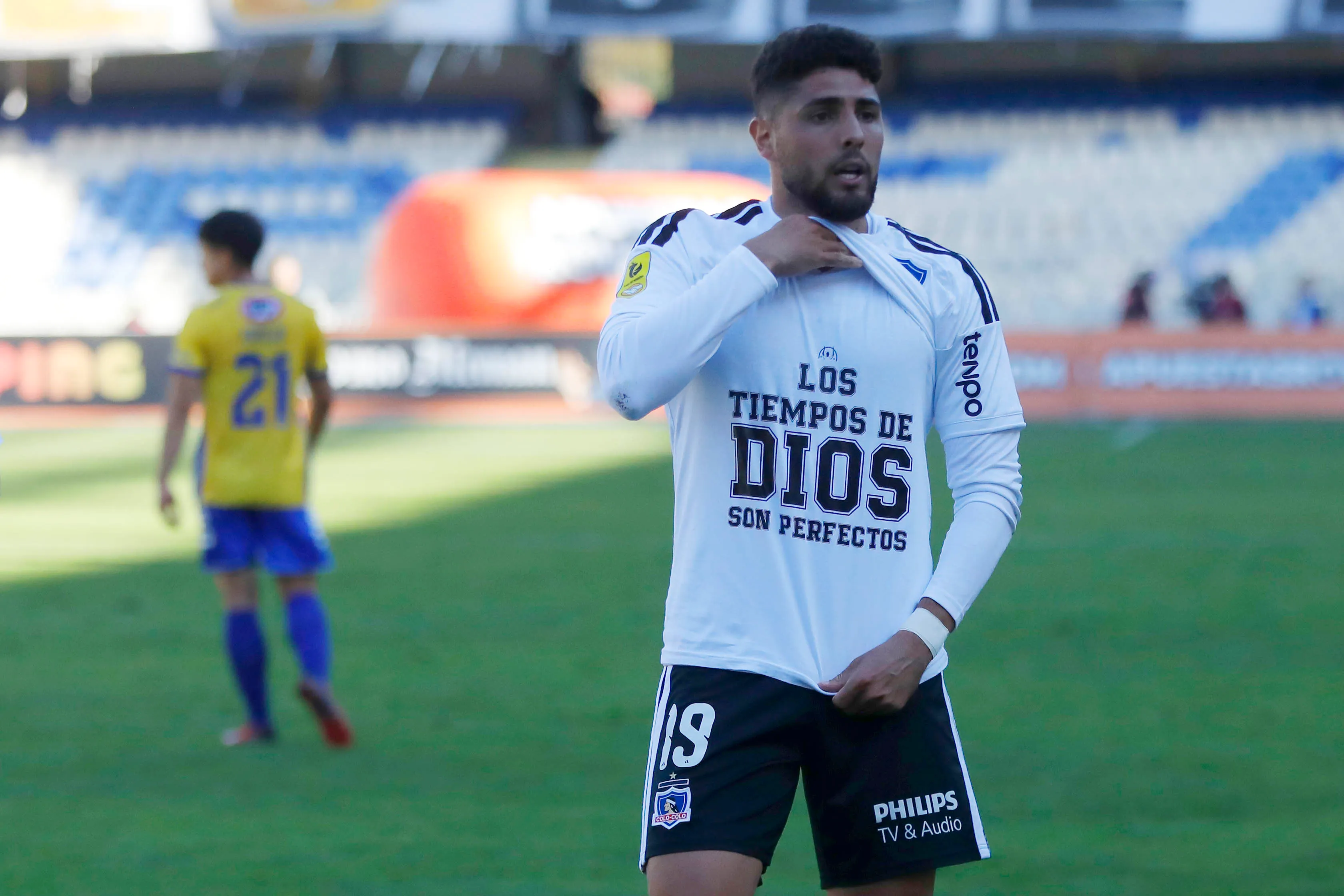 Maximiliano Romero contó detalles de su primer semestre en Colo Colo. Foto: Photosport.