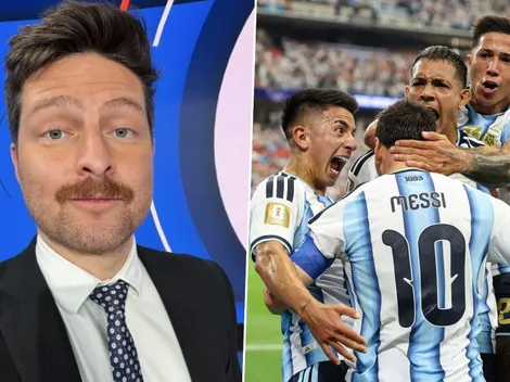 Ex Rebelde destruye a la Selección Argentina: "Ayudaditas arbitrales"