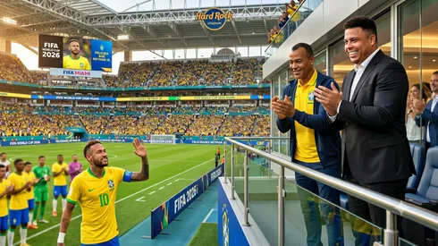 Ney se metió en la historia grande del fútbol brasileño.