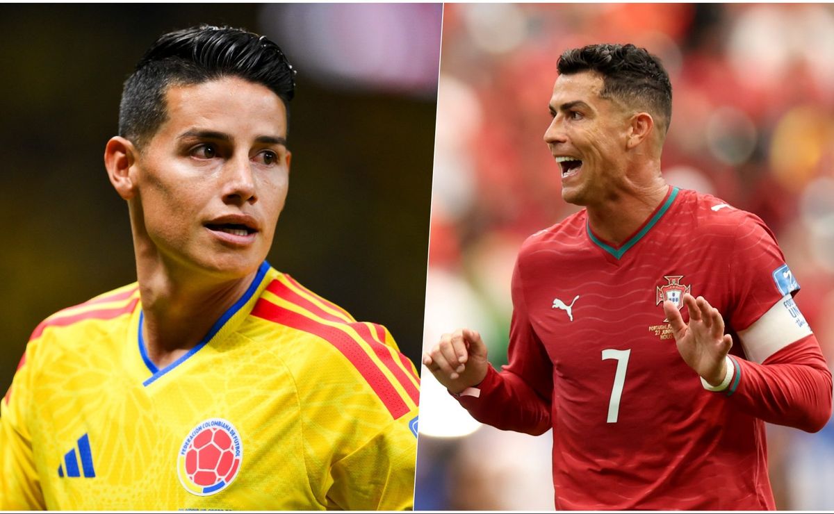 James Rodríguez advierte a Cristiano Ronaldo y augura partidazo de Colombia: “Bien cómodos”