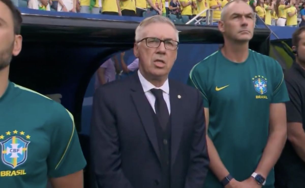 Carlo Ancelotti cantó el himno de Brasil en el Mundial 2026: “Soy, con honor, parte de este país”