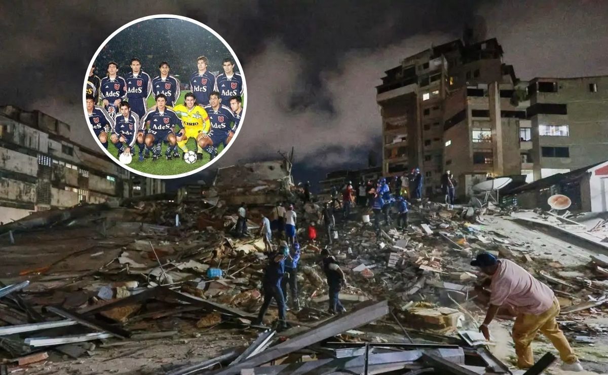 Bicampeón con U de Chile repasa el terremoto desde Venezuela: “Catastrófico, la gente duerme afuera”