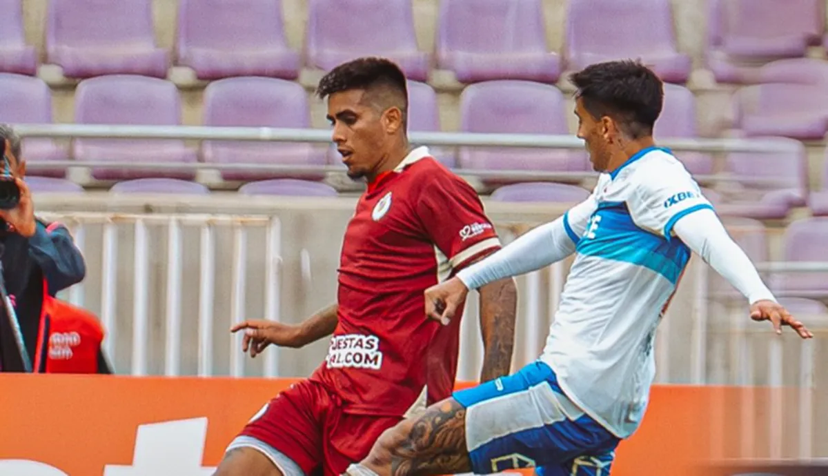 Andrés Zanini en acción ante Universidad Católica. (Foto: Instagram).