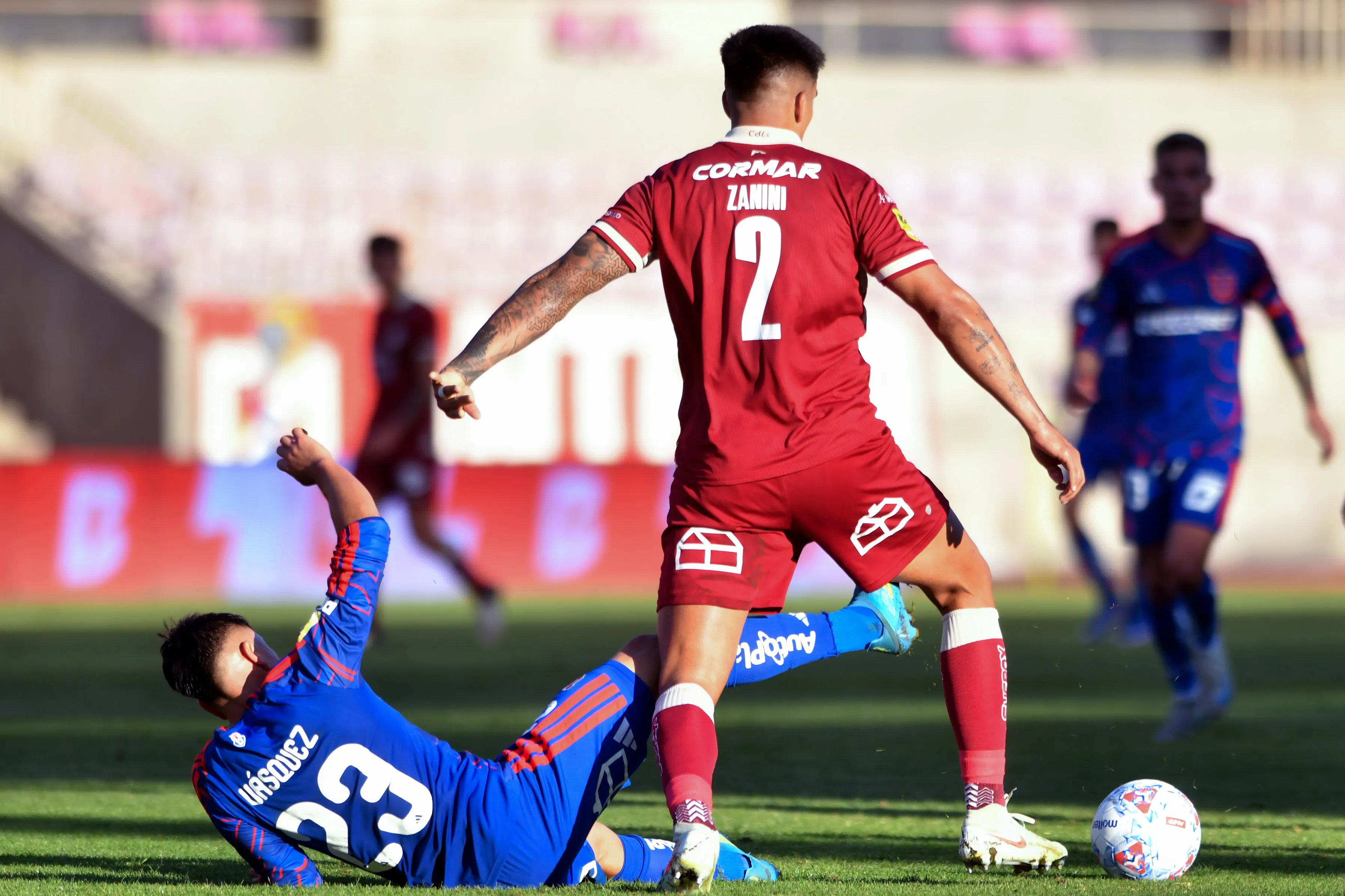Andrés Zanini pronto comenzará su recuperación. (Alejandro Pizarro Ubilla/Photosport).