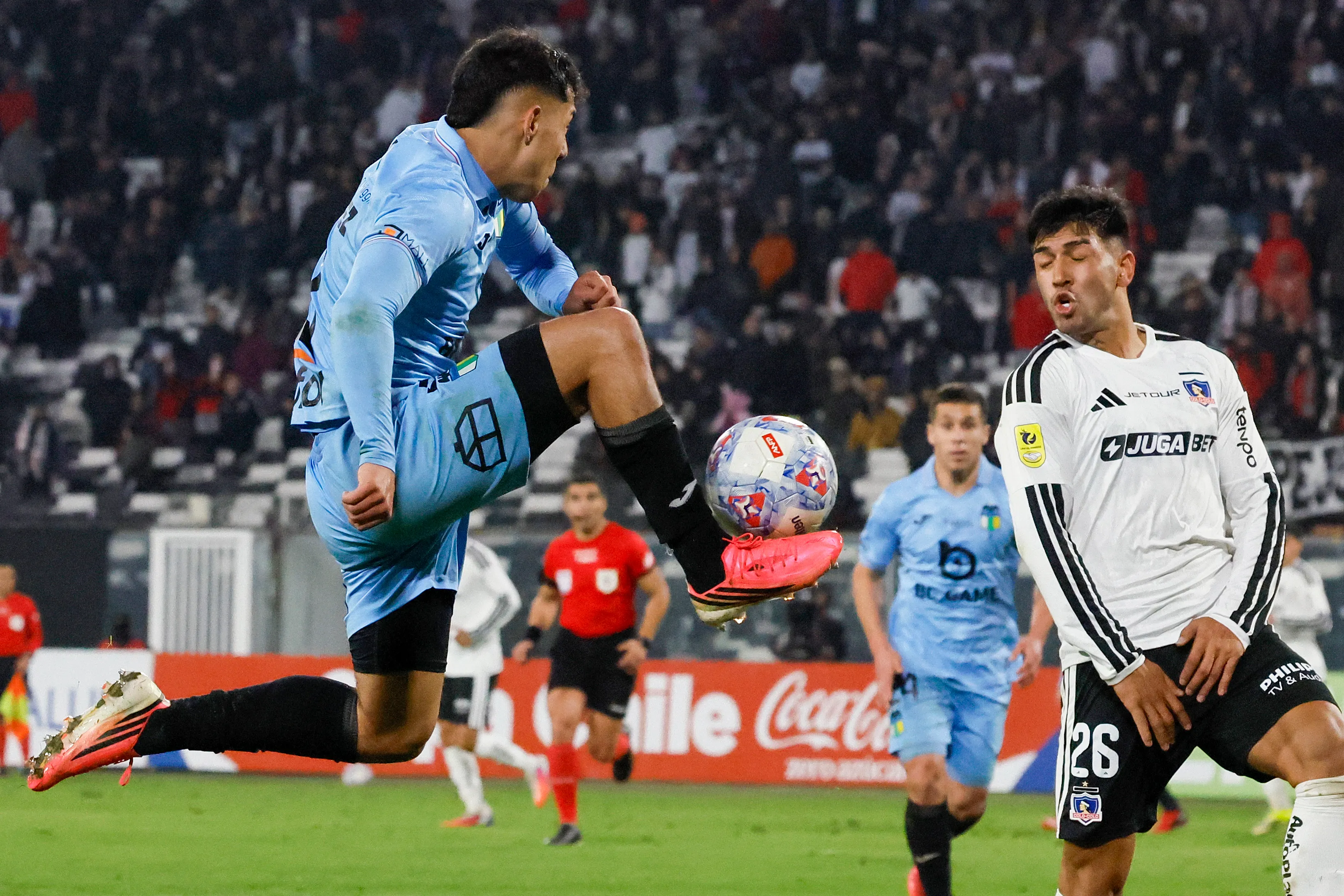 Así definió Felipe Faúndez en Pedrero. (Andres Pina/Photosport).
