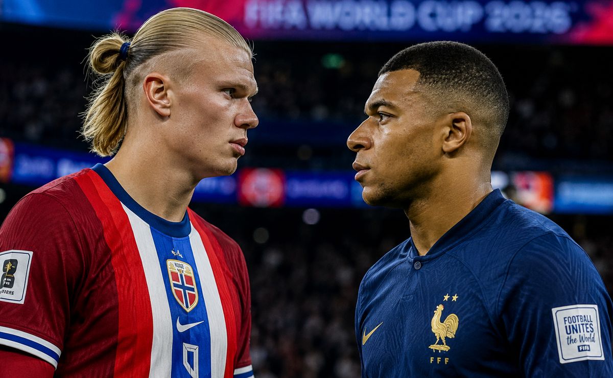 ¿A qué hora juega Noruega vs. Francia? Dónde ver EN VIVO a Haaland y Mbappé en el Mundial 2026
